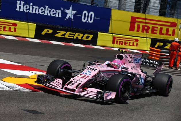 Monaco Grand Prix, Monte Carlo 24 - 28 May 2017 28.05.2017 - Race, Esteban Ocon (FRA) Sahara Force India F1 VJM10 