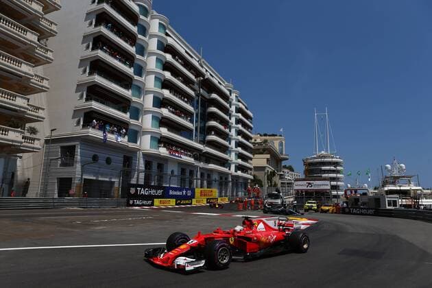 Monaco Grand Prix, Monte Carlo 24 - 28 May 2017 28.05.2017 - Race, Sebastian Vettel (GER) Scuderia Ferrari SF70H 