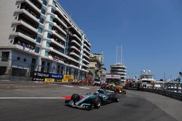Monaco Grand Prix, Monte Carlo 24 - 28 May 2017 28.05.2017 - Race, Valtteri Bottas (FIN) Mercedes AMG F1 W08 