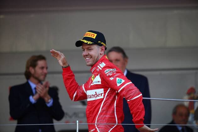Monaco Grand Prix, Monte Carlo 24 - 28 May 2017 28.05.2017 - Race, Sebastian Vettel (GER) Scuderia Ferrari SF70H race winner 