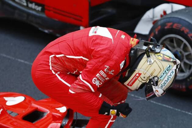 Motorsports: FIA Formula One World Championship WM Weltmeisterschaft 2017, Grand Prix of Monaco, 5 Sebastian Vettel (GER, Scuderia Ferrari), Monte Carlo Monaco xHOCHxZWEIx