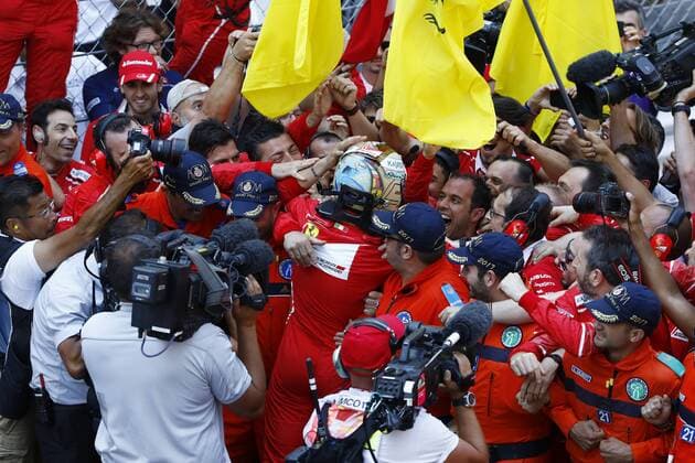 Motorsports: FIA Formula One World Championship WM Weltmeisterschaft 2017, Grand Prix of Monaco, 5 Sebastian Vettel (GER, Scuderia Ferrari), Monte Carlo Monaco xHOCHxZWEIx