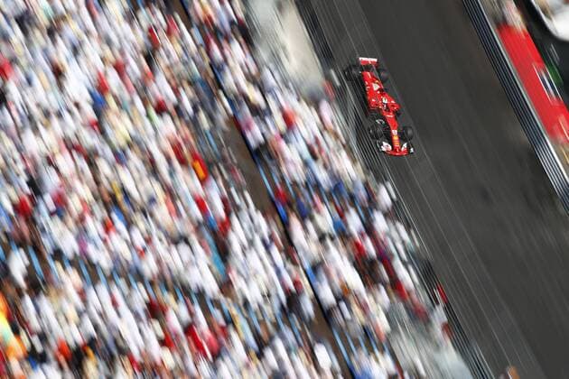 Motorsports: FIA Formula One World Championship WM Weltmeisterschaft 2017, Grand Prix of Monaco, 5 Sebastian Vettel (GER, Scuderia Ferrari), Monte Carlo Monaco xHOCHxZWEIx