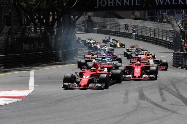 Monaco Grand Prix, Monte Carlo 24 - 28 May 2017 28.05.2017 - Race, Start of the race 