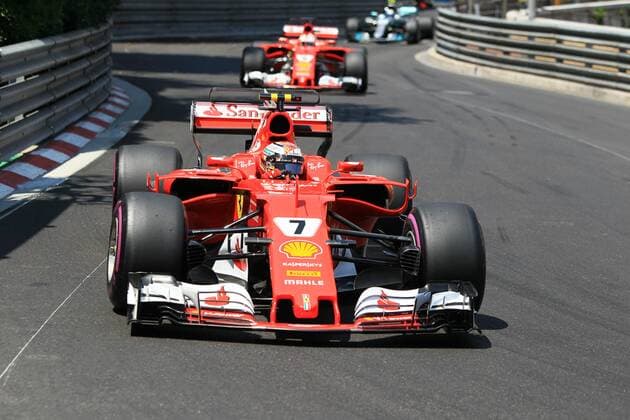May 28th 2017, Monaco; F1 Grand Prix of Monaco Race Day; Kimi Raikkonen - Scuderia Ferrari SF70H xLeannexBoonx  ActionPlus11884922