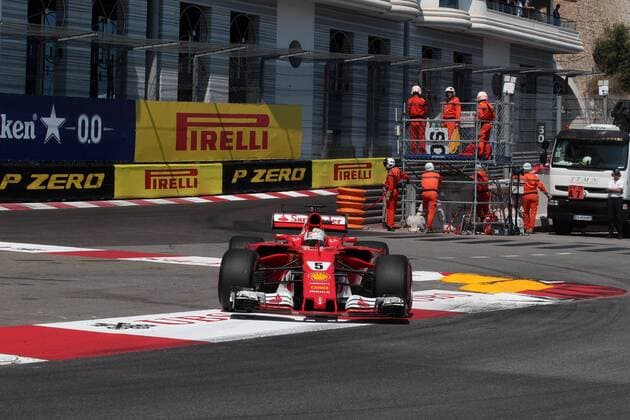 Monaco Grand Prix, Monte Carlo 24 - 28 May 2017 28.05.2017 - Race, Sebastian Vettel (GER) Scuderia Ferrari SF70H 