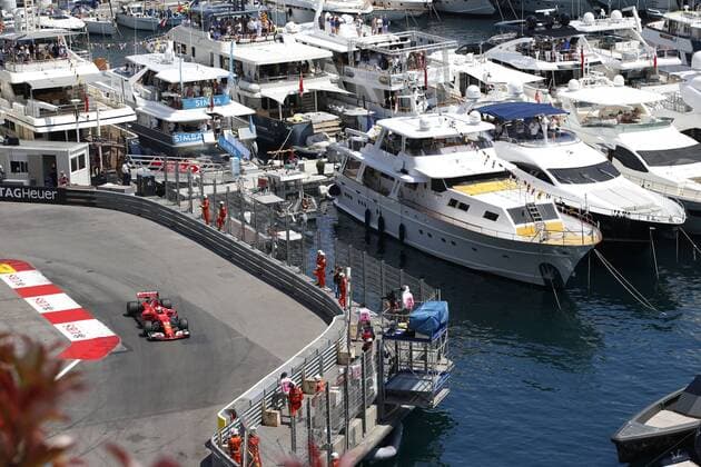 Motorsports: FIA Formula One World Championship WM Weltmeisterschaft 2017, Grand Prix of Monaco, 5 Sebastian Vettel (GER, Scuderia Ferrari), Monte Carlo Monaco xHOCHxZWEIx