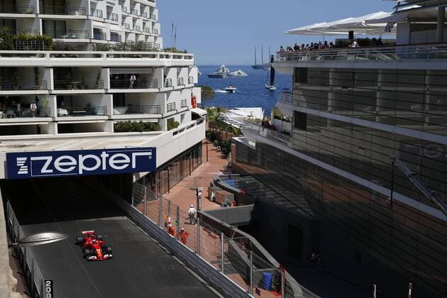 Motorsports: FIA Formula One World Championship WM Weltmeisterschaft 2017, Grand Prix of Monaco, 7 Kimi Raikkonen (FIN, Scuderia Ferrari), Monte Carlo Monaco xHOCHxZWEIx