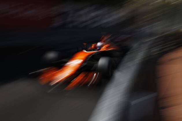 Motorsports: FIA Formula One World Championship WM Weltmeisterschaft 2017, Grand Prix of Monaco, 22 Jenson Button (GBR, McLaren Honda), Monte Carlo Monaco xHOCHxZWEIx