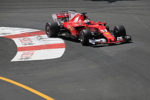 Sebastian Vettel, Ferrari, Rennen Formel 1, Formula 1, F1 Grand Prix Monaco 2017