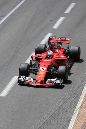 Sebastian Vettel, Ferrari, Rennen Formel 1, Formula 1, F1 Grand Prix Monaco 2017
