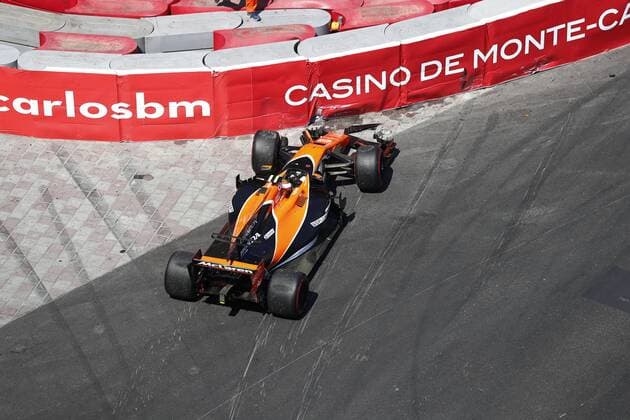 Motorsports: FIA Formula One World Championship WM Weltmeisterschaft 2017, Grand Prix of Monaco, 2 Stoffel Vandoorne (BEL, McLaren Honda), Monte Carlo Monaco xHOCHxZWEIx