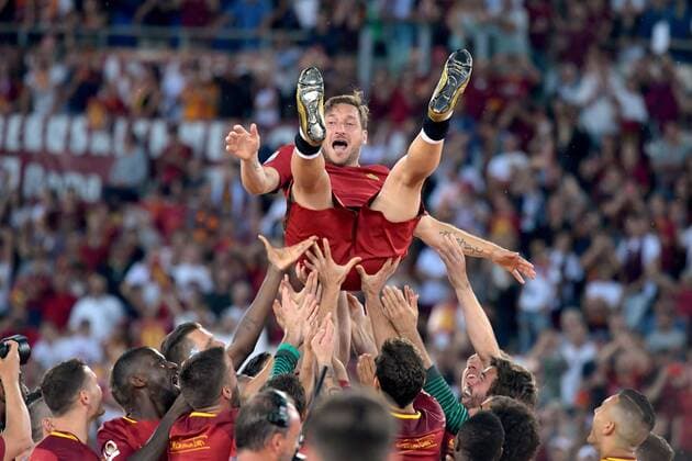 Addio di Francesco Totti alla Roma Totti godbye to AS Roma. Roma 28-05-2017 Stadio Olimpico Campionato Serie A, AS Roma - Genoa Foto Antonietta Baldassarre Insidefoto AntoxBaldassarre
