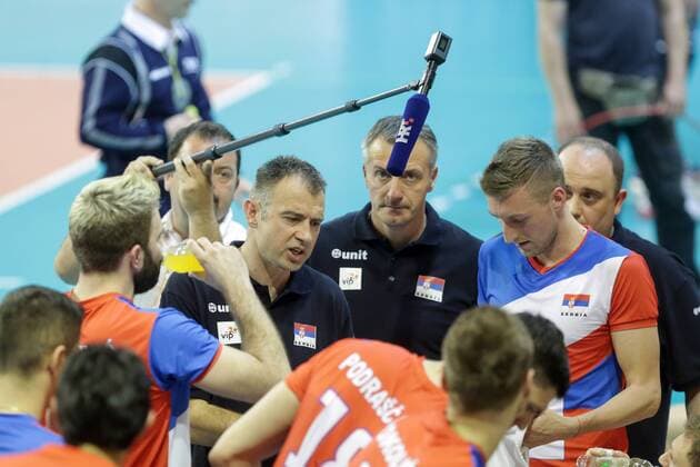 PXL_2018 FIVB Volleyball Men s World Championship WM Weltmeisterschaft qualification, Croatia vs. Serbia 28.05.2017., Zagreb, Croatia - 2018 FIVB Volleyball World Championship - Men European Qualification, 5th Round, Group E, Croatia vs. Serbia. Serbian national coach Nikola Grbic.  LukaxStanzl PIXSELL