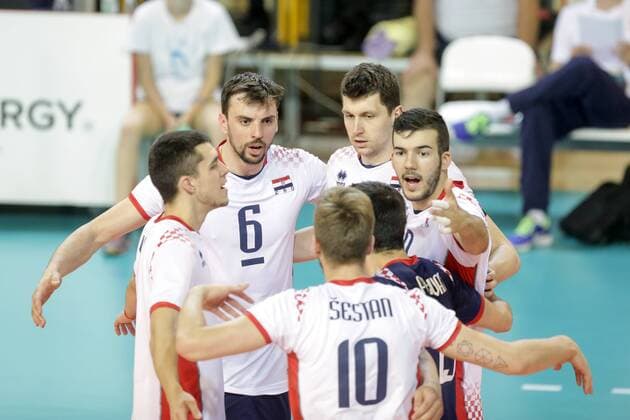 PXL_2018 FIVB Volleyball Men s World Championship WM Weltmeisterschaft qualification, Croatia vs. Serbia 28.05.2017., Zagreb, Croatia - 2018 FIVB Volleyball World Championship - Men European Qualification, 5th Round, Group E, Croatia vs. Serbia. Ivan Raic.  LukaxStanzl PIXSELL