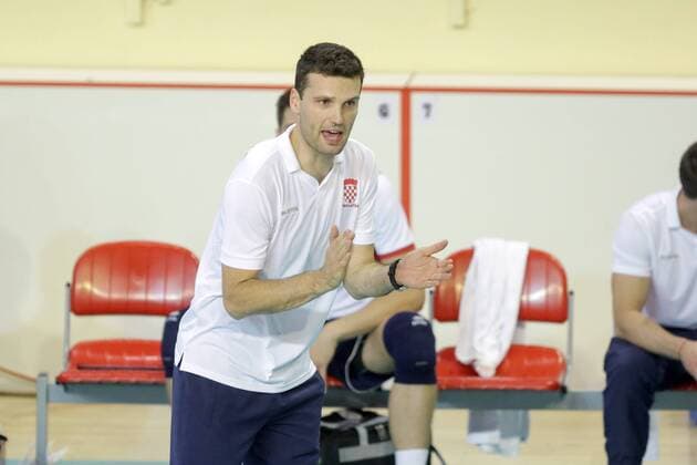 PXL_2018 FIVB Volleyball Men s World Championship WM Weltmeisterschaft qualification, Croatia vs. Serbia 28.05.2017., Zagreb, Croatia - 2018 FIVB Volleyball World Championship - Men European Qualification, 5th Round, Group E, Croatia vs. Serbia. Croatian national coach Ivan Rancic.  LukaxStanzl PIXSELL