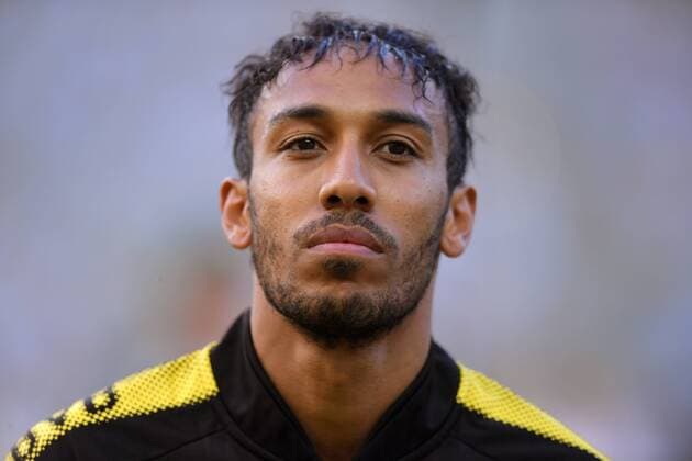 27.05.2017, Fussball DFB-Pokal 2016 17, Finale im Olympiastadion in Berlin, Eintracht Frankfurt - Borussia Dortmund, Pierre-Emerick Aubameyang (Dortmund). 