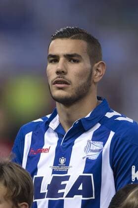 Theo Hernandez (Alaves), MAY 27, 2017 - Football Soccer : Copa del Rey Final match between FC Barcelona Barca 3-1 Deportivo Alaves at Estadio Vicente Calderon in Madrid, Spain. Noxthirdxpartyxsales  (ptmb108937)