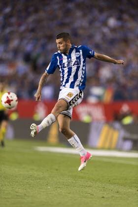 Theo Hernandez (Alaves), MAY 27, 2017 - Football Soccer : Copa del Rey Final match between FC Barcelona Barca 3-1 Deportivo Alaves at Estadio Vicente Calderon in Madrid, Spain. Noxthirdxpartyxsales  (ptmb108977)