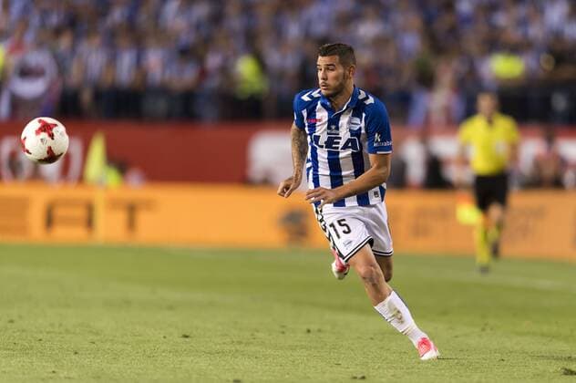 Theo Hernandez (Alaves), MAY 27, 2017 - Football Soccer : Copa del Rey Final match between FC Barcelona Barca 3-1 Deportivo Alaves at Estadio Vicente Calderon in Madrid, Spain. Noxthirdxpartyxsales  (ptmb108981)