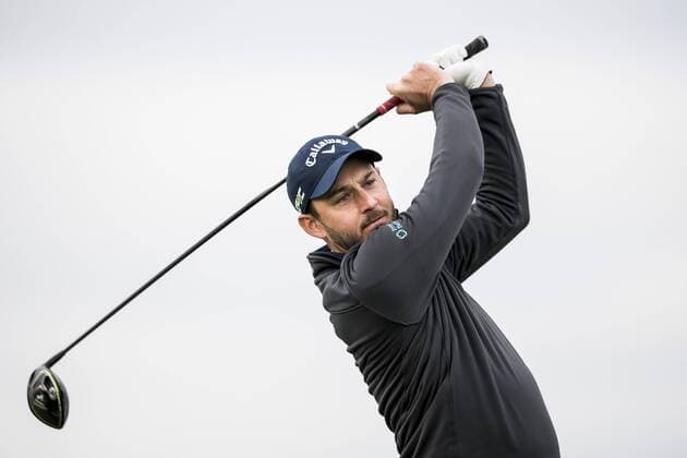 170601 Matthew Nixon, England under dag ett av golftävlingen Nordea Masters den 1 juni 2017 i Barsebäck.  Copyright: PETTERxARVIDSON BB170601PA004