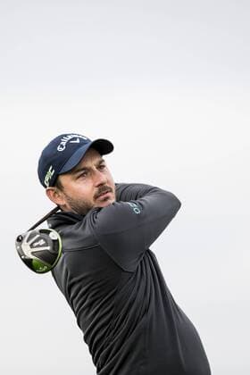 170601 Matthew Nixon, England under dag ett av golftävlingen Nordea Masters den 1 juni 2017 i Barsebäck.  Copyright: PETTERxARVIDSON BB170601PA009