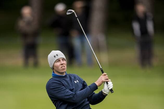 170601 Matthew Fitzpatrick, England under dag ett av golftävlingen Nordea Masters den 1 juni 2017 i Barsebäck.  Copyright: PETTERxARVIDSON BB170601PA095