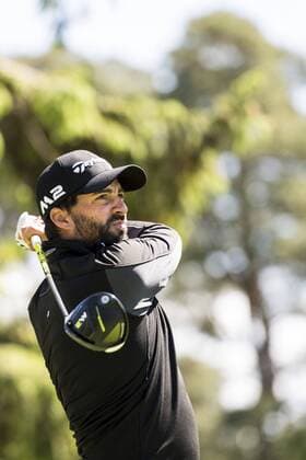 170601 John Parry, England under dag ett av golftävlingen Nordea Masters den 1 juni 2017 i Barsebäck.  Copyright: PETTERxARVIDSON BB170601PA203
