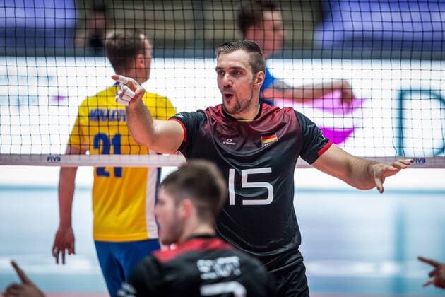 Tim Broshog (15 GER) celebrates a point Frankfurt Main Copyright: xWuechnerx xEibner-Pressefotox EP_nwr