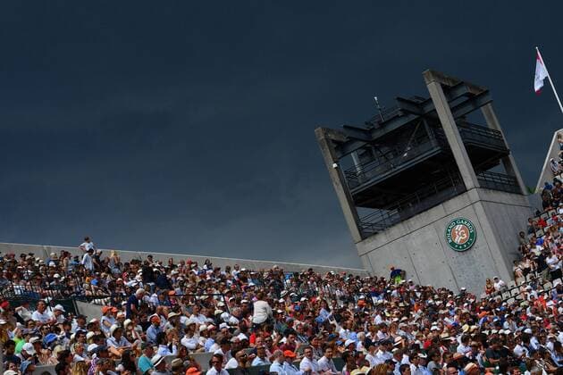 ambiance TENNIS : ROLAND GARROS 2017 antoinecouvercelle panoramic 