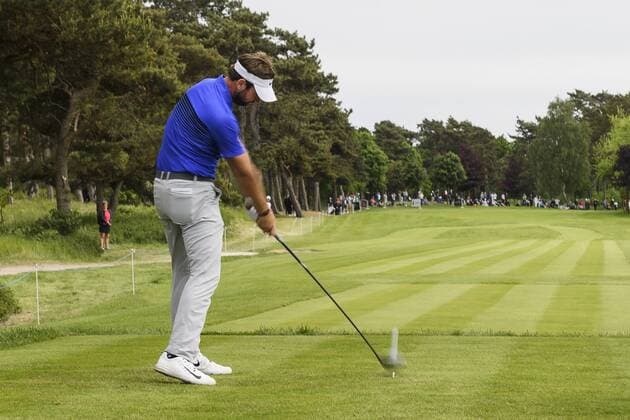 Golf, Nordea Masters 170603 Scott Jamieson, Skottland under dag tre av golftävlingen Nordea Masters den 3 juni 2017 i Barsebäck.  Copyright: AndersxBjurö ST170603AAB1G