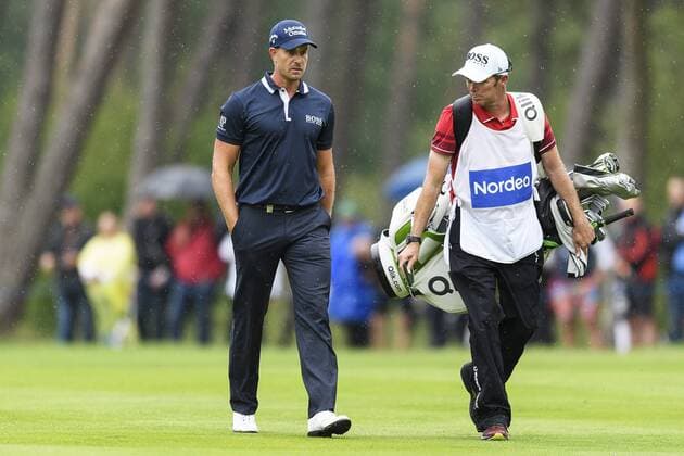 170604 Henrik Stenson, Sverige under dag fyra av golftävlingen Nordea Masters den 4 juni 2017 i Barsebäck.  Copyright: AndersxBjurö ST170604AAB09