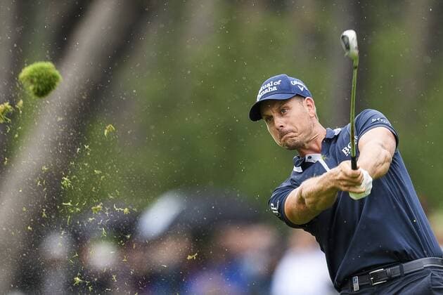 170604 Henrik Stenson, Sverige under dag fyra av golftävlingen Nordea Masters den 4 juni 2017 i Barsebäck.  Copyright: AndersxBjurö ST170604AAB0E
