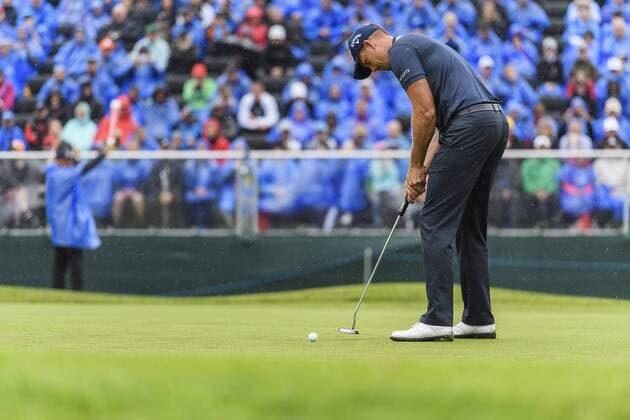 170604 Henrik Stenson, Sverige under dag fyra av golftävlingen Nordea Masters den 4 juni 2017 i Barsebäck.  Copyright: AndersxBjurö ST170604AAB0I