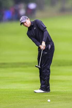 170604 Matthew Fitzpatrick, England under dag fyra av golftävlingen Nordea Masters den 4 juni 2017 i Barsebäck.  Copyright: PETTERxARVIDSON BB170604PA057