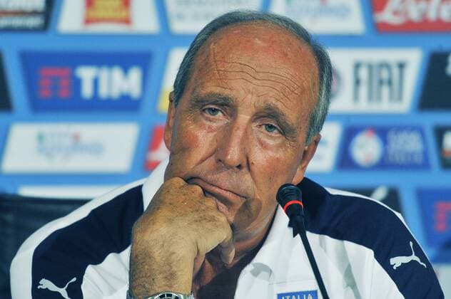 Italy: Giampiero Ventura press conference PK Pressekonferenz Italy s head coach Giampiero Ventura during the press conference at the Coverciano Training Center. The Italian national team Nationalteam will face in a friendly match the Uruguay national team in Nice on 7th June 2017 and Liechtenstein in Udine on 11th June 2017, match valid for FIFA World Cup WM Weltmeisterschaft Fussball Russia 2018 Qualifiers Europe Group G.  GiacomoxMorinix xPacificxPress