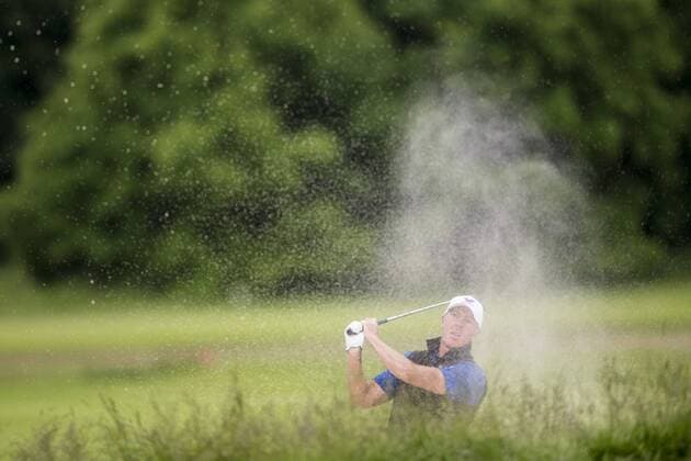 170604 Richard Green, Australien under dag fyra av golftävlingen Nordea Masters den 4 juni 2017 i Barsebäck.  Copyright: PETTERxARVIDSON BB170604PA325