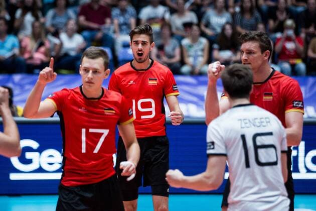 Jan Zimmermann (17 GER), Daniel Malescha (19 GER), Julian Zenger (16 GER) and Christian Fromm (1 GER) Frankfurt Main Copyright: xWuechner Eibner-Pressefotox EP_NWR