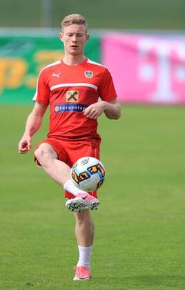SOCCER - FIFA World Cup WM Weltmeisterschaft Fussball 2018 quali, preview STEGERSBACH,AUSTRIA,05.JUN.17 - SOCCER - FIFA World Cup 2018, european qualifiers, OEFB international match Länderspiel Ireland vs Austria, training. Image shows Florian Kainz (AUT). GEPAxpictures xMarioxBuehner