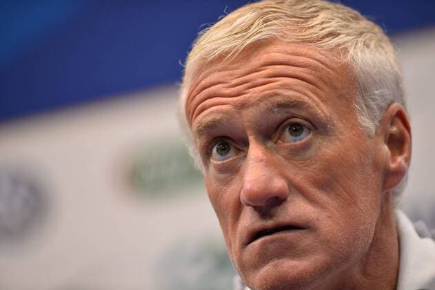 Didier Deschamps (selectionneur EDF) FOOTBALL : Conference de Presse Equipe de France - Clairefontaine - 05 06 2017 AnthonyBIBARD FEP Panoramic 