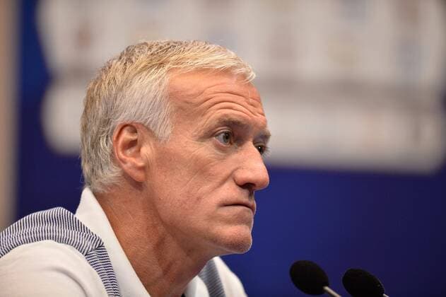 Didier Deschamps (selectionneur EDF) FOOTBALL : Conference de Presse Equipe de France - Clairefontaine - 05 06 2017 AnthonyBIBARD FEP Panoramic 