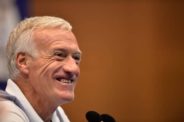 Didier Deschamps (selectionneur EDF) FOOTBALL : Conference de Presse Equipe de France - Clairefontaine - 05 06 2017 AnthonyBIBARD FEP Panoramic 