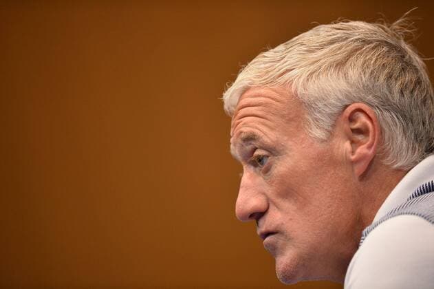 Didier Deschamps (selectionneur EDF) FOOTBALL : Conference de Presse Equipe de France - Clairefontaine - 05 06 2017 AnthonyBIBARD FEP Panoramic 