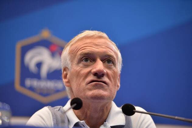 Didier Deschamps (selectionneur EDF) FOOTBALL : Conference de Presse Equipe de France - Clairefontaine - 05 06 2017 AnthonyBIBARD FEP Panoramic 