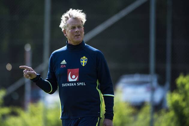 170605 Malvaktstränare Mikael Olsson under en träning med det svenska damlandslaget i fotboll den 5 juni 2017 i Göteborg.  Copyright: LINExSKAUGRUDxLANDEVIK BB170605LS052