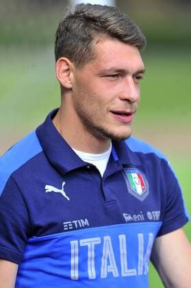 Italy: Italy s soccer team training session Italy s player Andrea Belotti during the training session at the Coverciano Training Center. The Italian national team Nationalteam will face in a friendly match the Uruguay national team in Nice on 7th June 2017 and Liechtenstein in Udine on 11th June 2017, match valid for FIFA World Cup WM Weltmeisterschaft Fussball Russia 2018 Qualifiers Europe Group G.  GiacomoxMorinix xPacificxPress