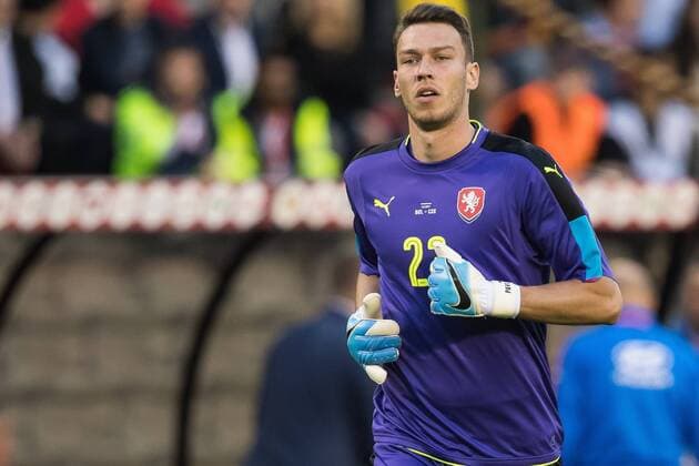 goalkeeper Jiri Pavlenka of Czech Republicduring the friendly match between Belgium and Czech Republic on June 05, 2017 at the Koning Boudewijn stadium in Brussels, Belgium. Belgium v Czech Republic Friendly match 2016 2017 xVIxVIxImagesx xGerritxvanxKeulenxIVx 7953307