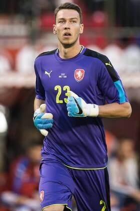 goalkeeper Jiri Pavlenka of Czech Republicduring the friendly match between Belgium and Czech Republic on June 05, 2017 at the Koning Boudewijn stadium in Brussels, Belgium. Belgium v Czech Republic Friendly match 2016 2017 xVIxVIxImagesx xGerritxvanxKeulenxIVx 7953309