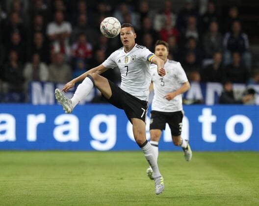 06.06.2017, Fussball Laenderspiel 2017, Daenemark - Deutschland 1-1, Julian Draxler (Deutschland)