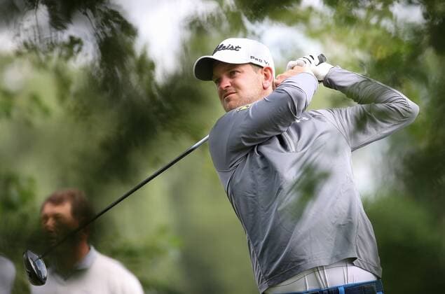 GOLF - PGA Golf Herren Lyoness Open 2017 ATZENBRUGG,AUSTRIA,07.JUN.17 - GOLF - PGA European Tour, Lyoness Open, Diamond Country Club, ProAm. Image shows Bernd Wiesberger (AUT). GEPAxpictures xChristianxWalgram